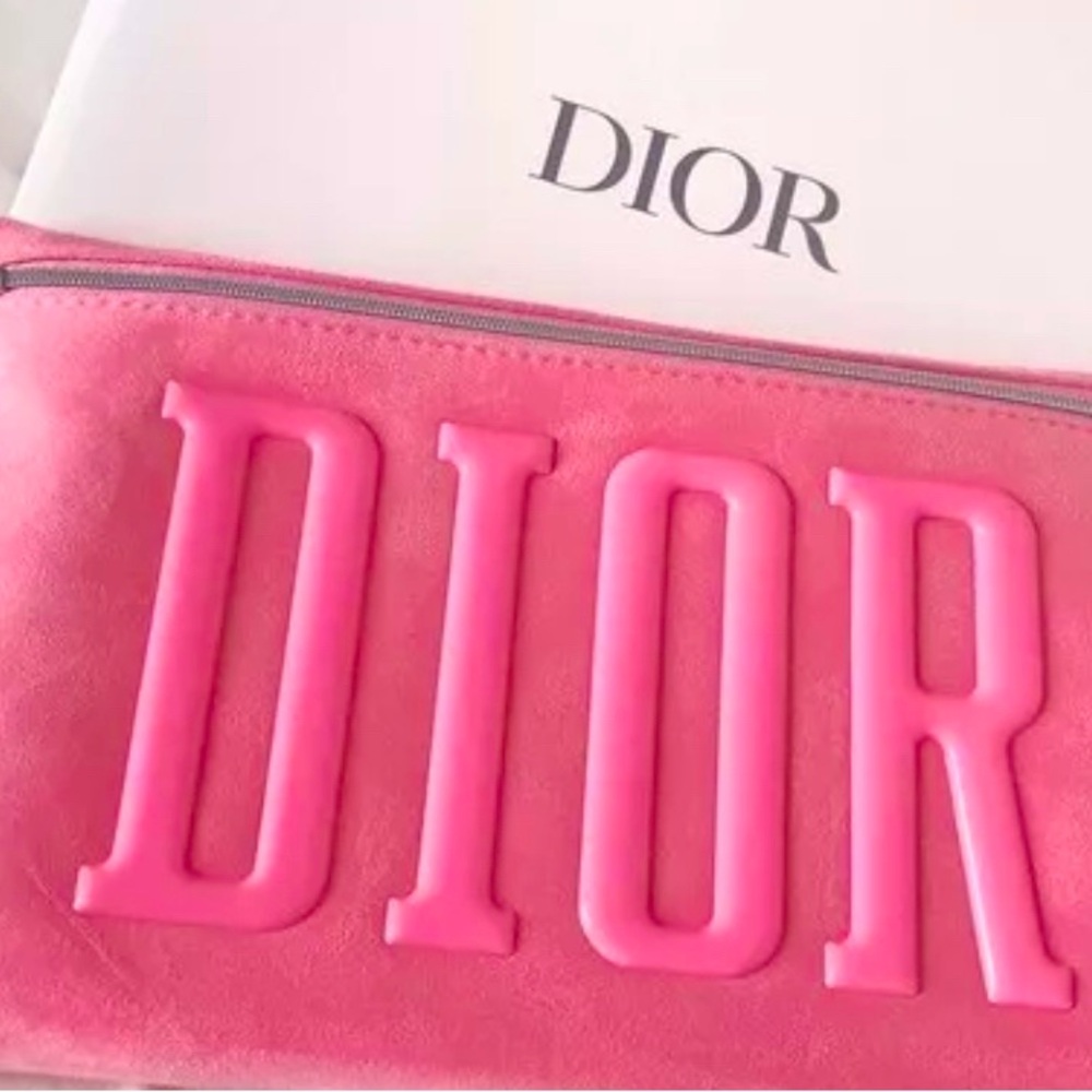 Dior Pink Clutch Bag